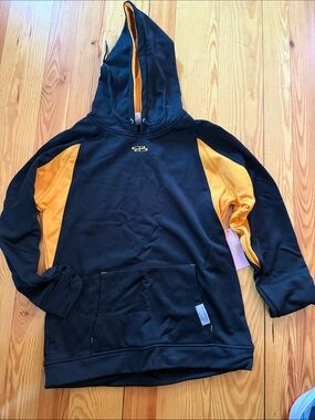 Boombah Black & Gold Hooded Pullover Sweatshirt - Performance Hoodie